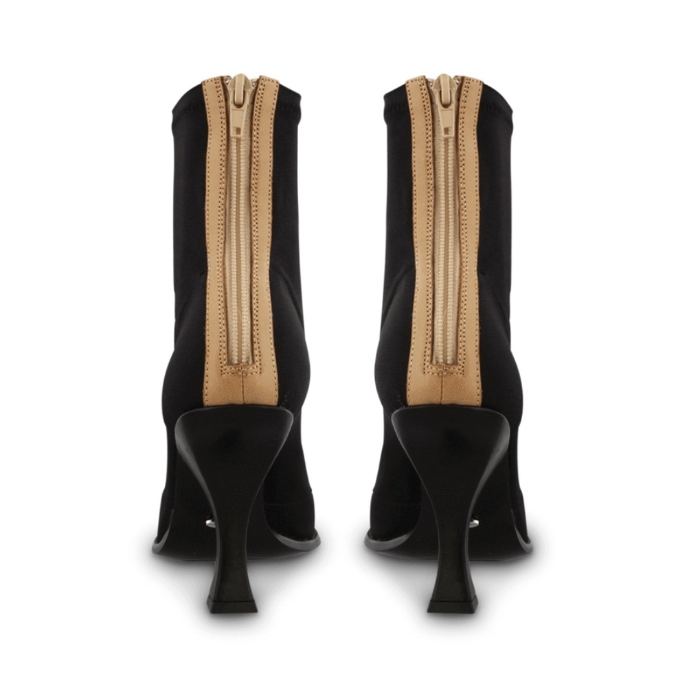 Tony Bianco Stretch Khan Black Sz 8 Ankle Bootie - Picture 4 of 4